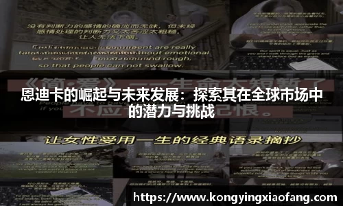 恩迪卡的崛起与未来发展：探索其在全球市场中的潜力与挑战